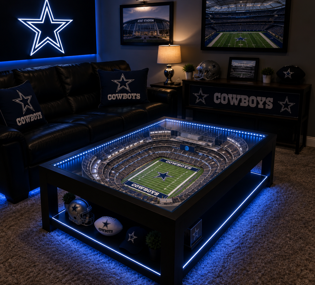 Football Stadium Tables