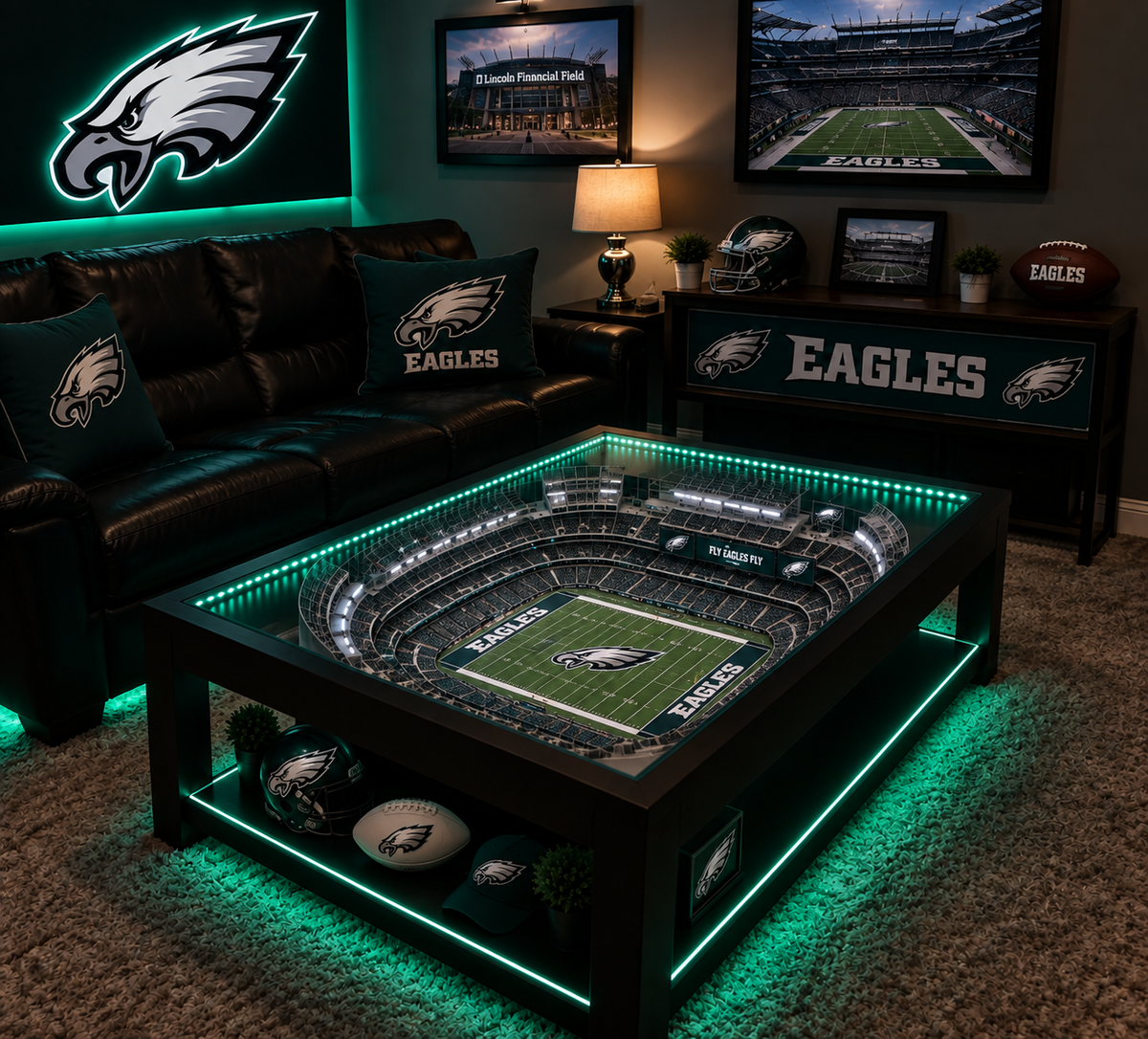 Football Stadium Tables